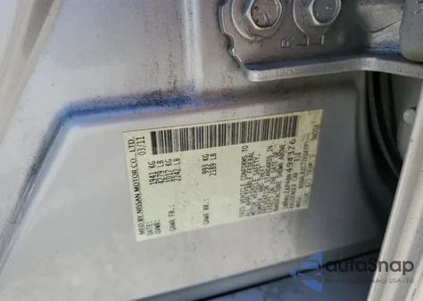 2011 Nissan Altima Base from USA, damaged, VIN 1N4AL2AP4BN494376